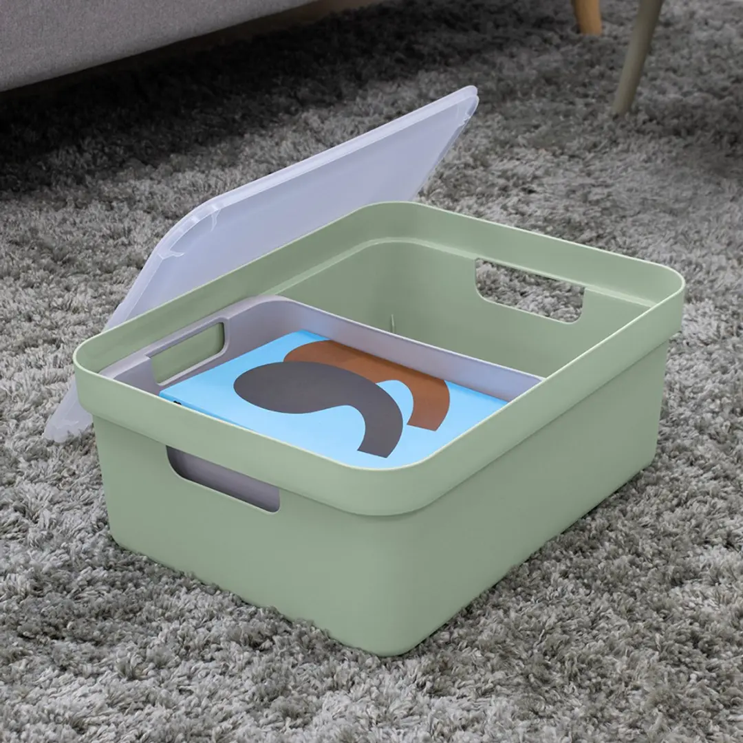 Sunware Sigma Home Opbergbox 24L - Groen - afbeelding 4 van 6