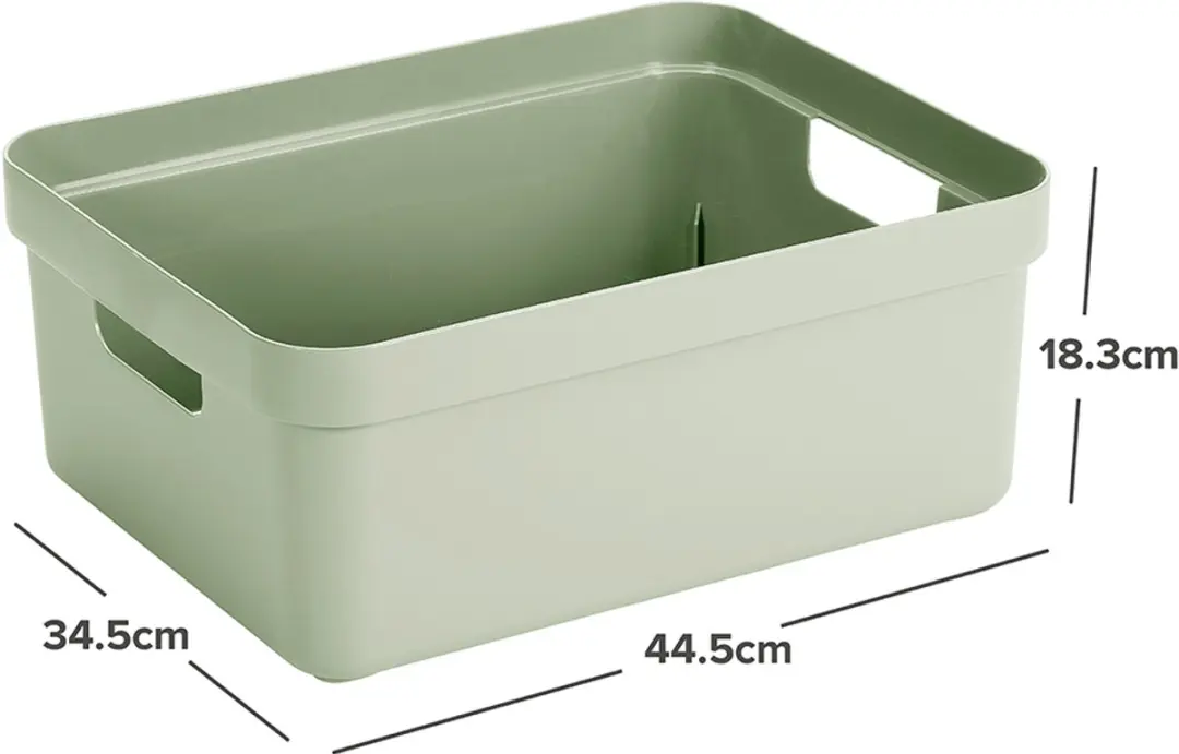 Sunware Sigma Home Opbergbox 24L - Groen - afbeelding 2 van 6