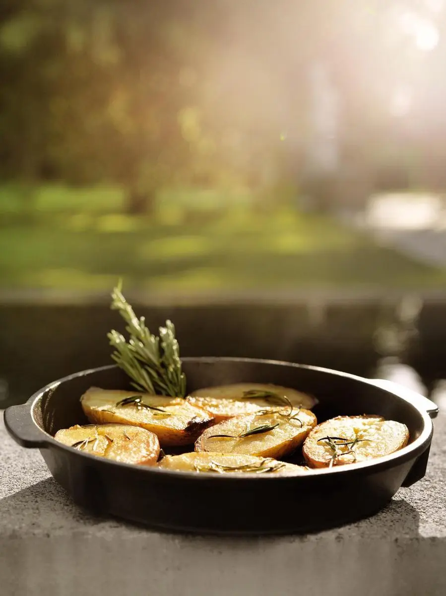 OutdoorChef Aromabak 23cm - Zwart - afbeelding 6 van 6
