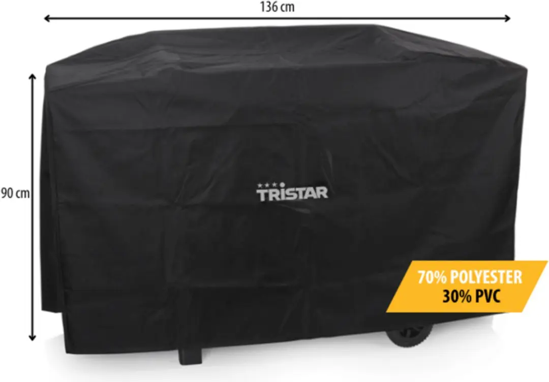 Tristar BQ-6302FT BBQ Hoes - 136x90cm - Zwart