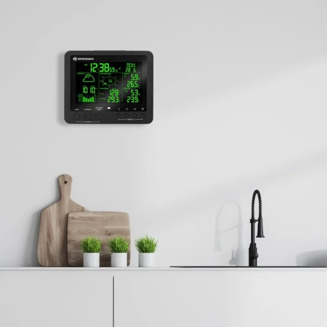 Bresser Weerstation 7002520 Basisstation - 5-in-1 - Zwart