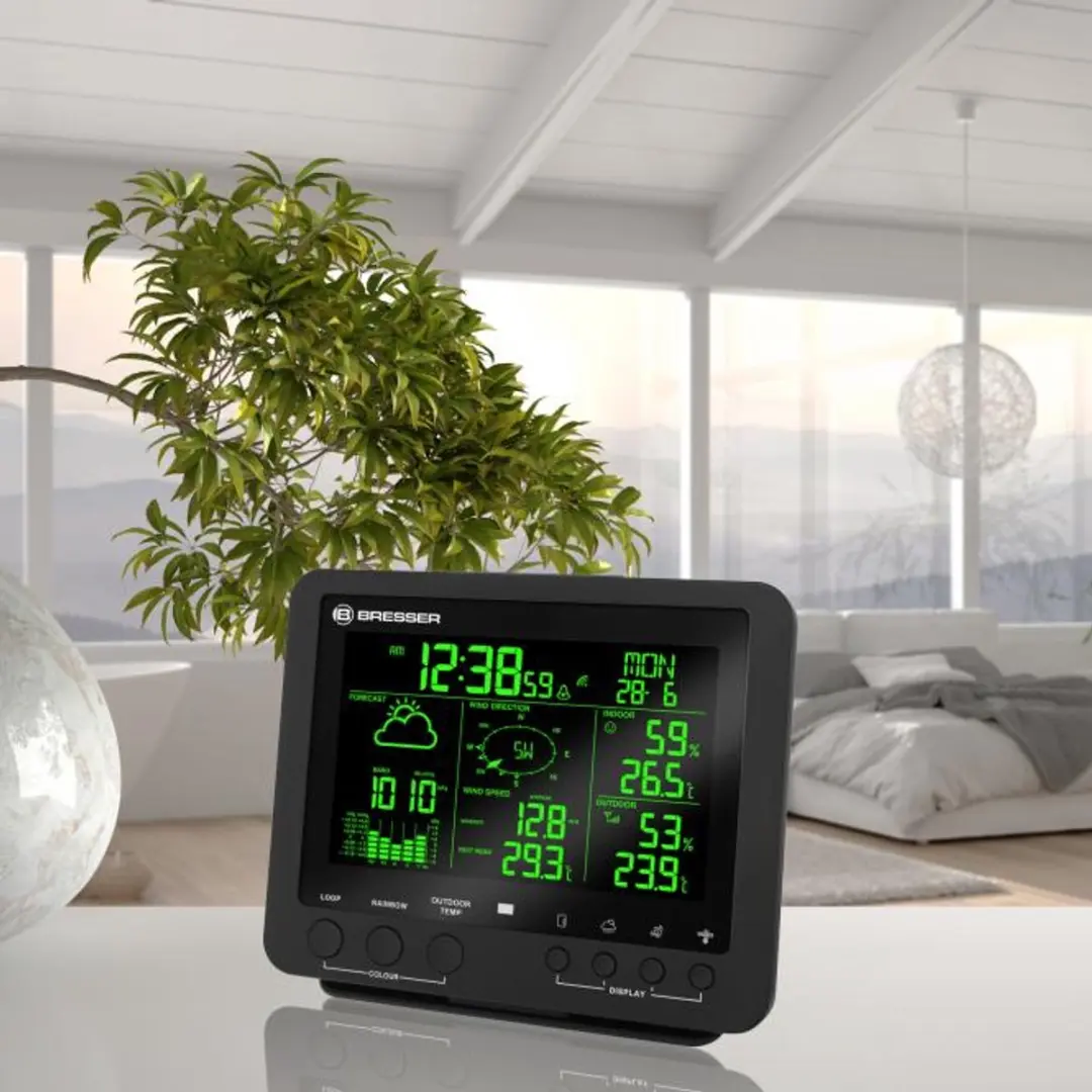 Bresser Weerstation 7002520 Basisstation - 5-in-1 - Zwart - afbeelding 6 van 6