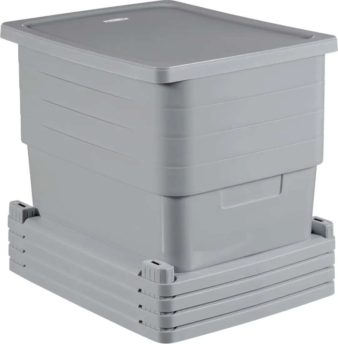 Curver Infinity Ladesysteem 4x11L - Grijs