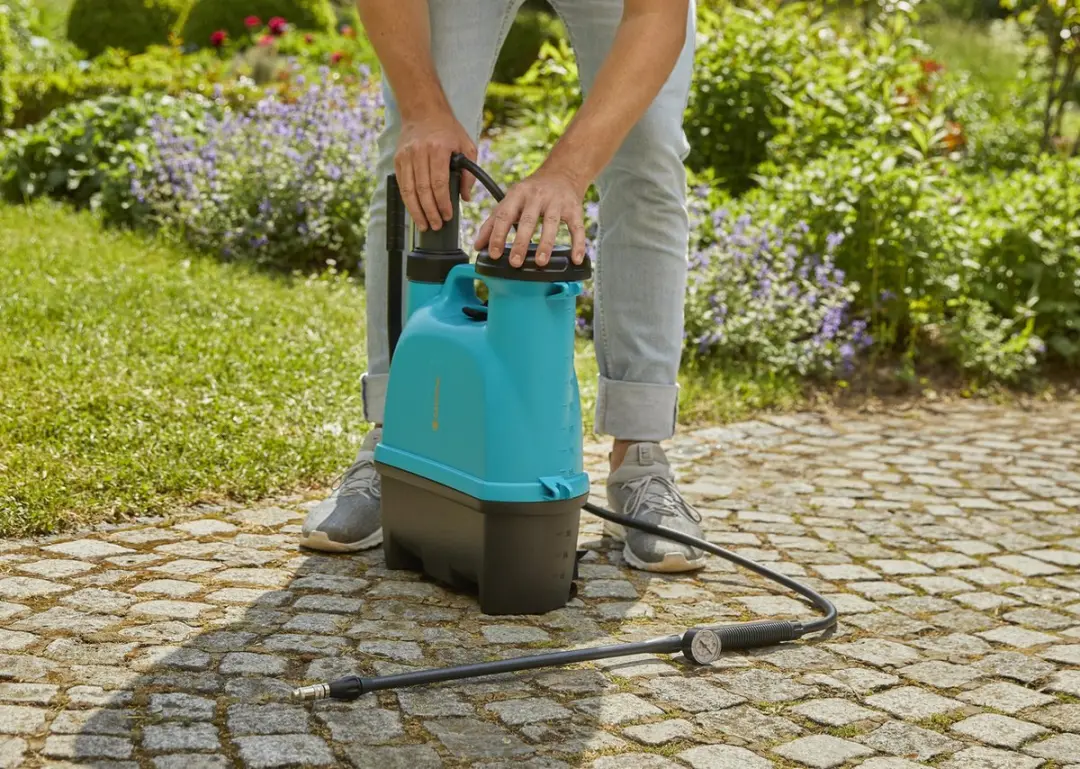 Gardena Rugspuit 12L - Drukspuit Turquoise - afbeelding 6 van 6