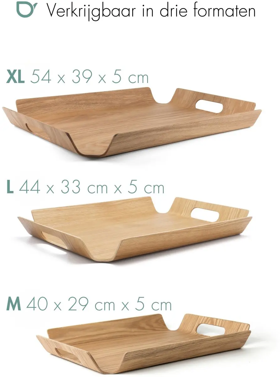 Bredemeijer Madera XL Dienblad - Bruin