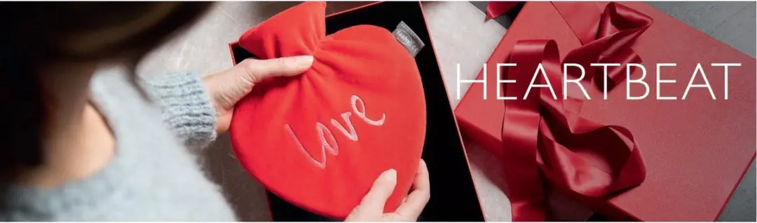 Fashy Hart Warmwaterkruik Love - Rood