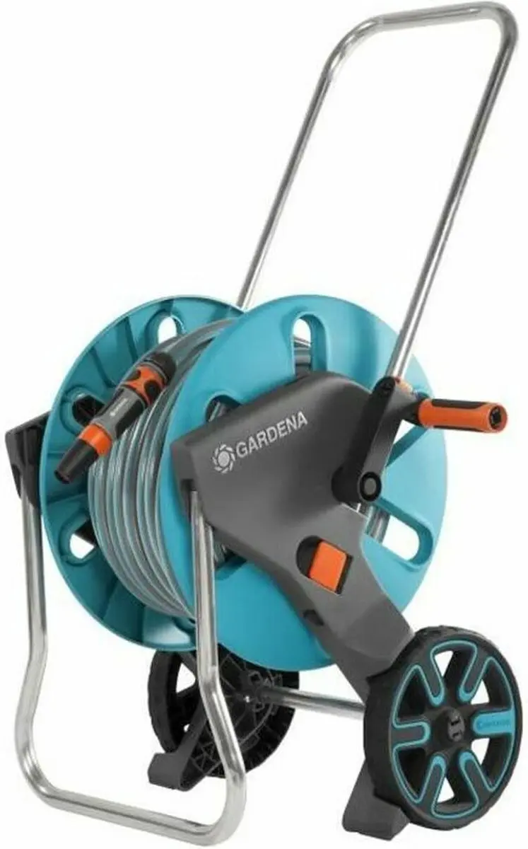 Gardena CleverRoll M Set - 25m Tuinslang 5/8" - Turquoise/Grijs
