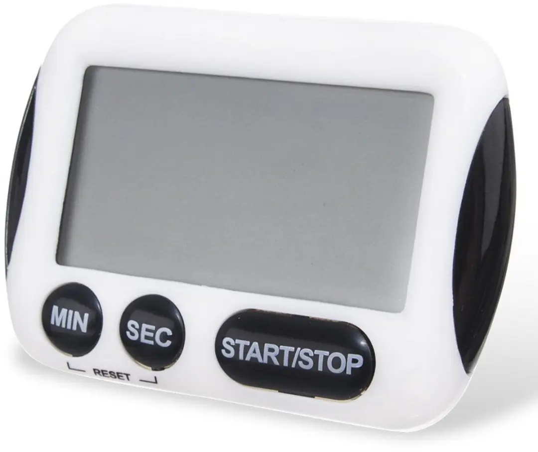 Orion Elektronische Keuken Timer LCD - Draagbaar - Wit/Zwart