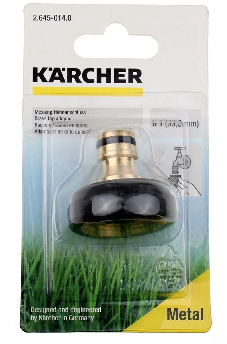 Kärcher Messing Kraanaansluiting Steekkoppeling 25mm