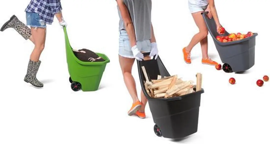 Prosperplast Kruiwagen Garden Load & Go 95L - Zwart