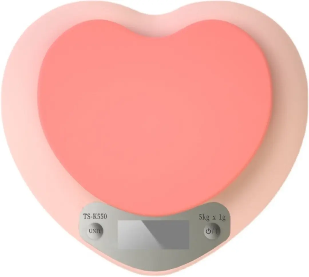 ECTEATOY YXP-28 Keukenweegschaal Roze