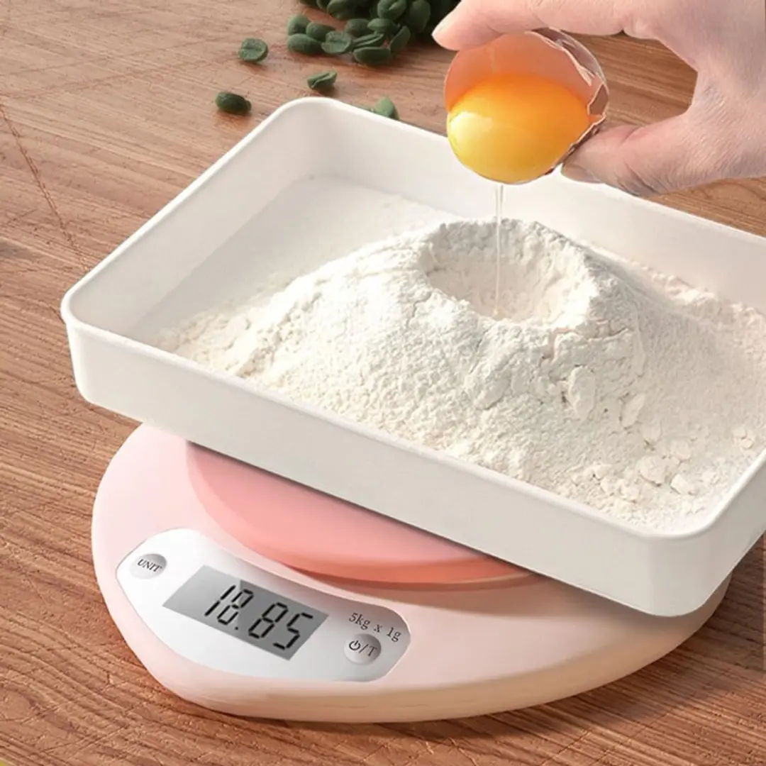 ECTEATOY YXP-28 Keukenweegschaal Roze - afbeelding 4 van 6