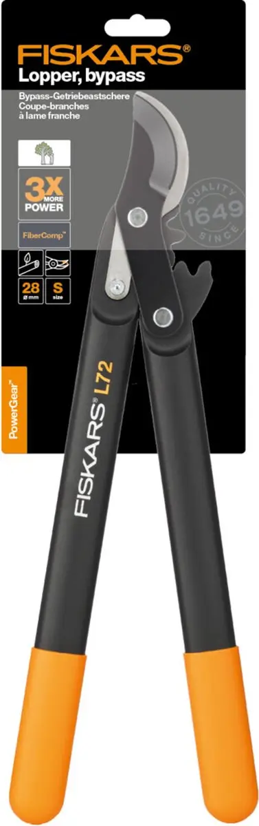 Fiskars PowerGear II Takkenschaar 46cm L72 1001555 - 28mm