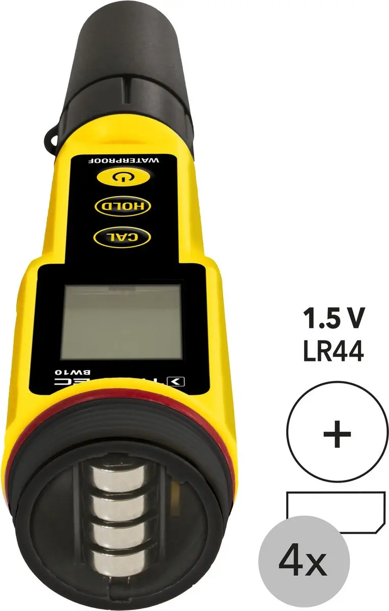 Trotec BW10 pH-Meter - Geel/Zwart