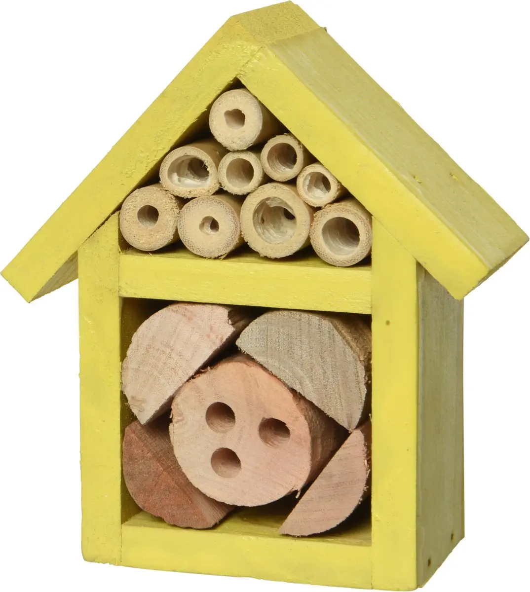 Decoris Insectenhotel Geel 11cm