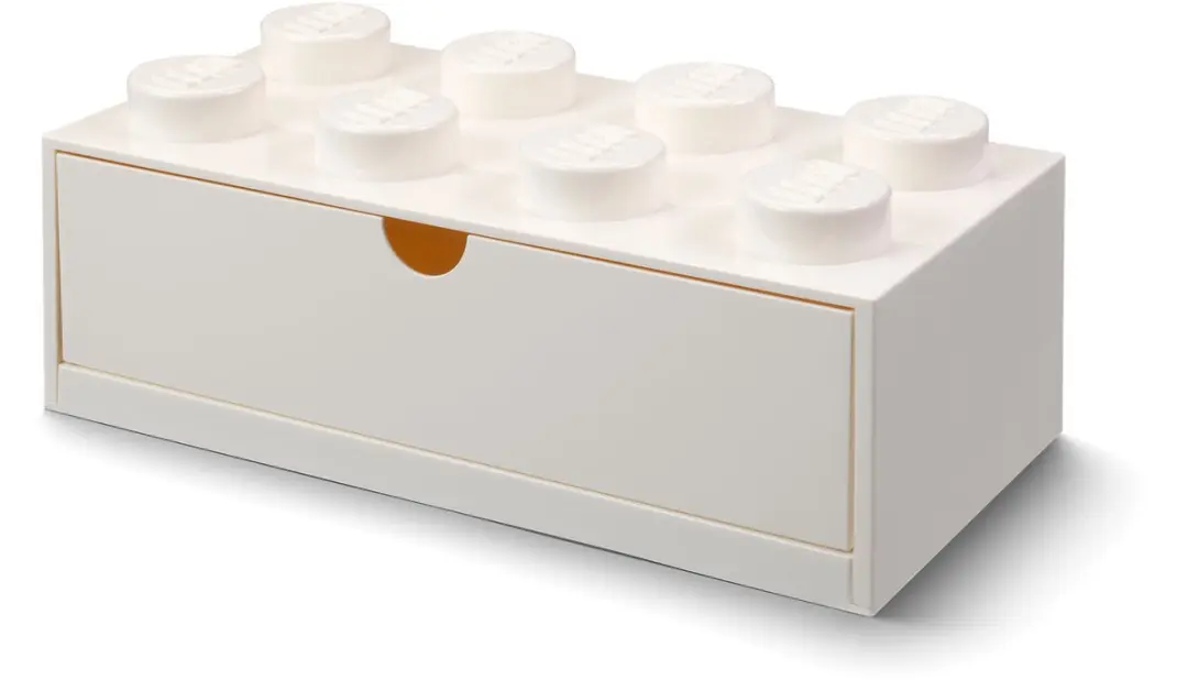 LEGO Bureaulade Brick 8 Wit - 5.6L - afbeelding 6 van 6