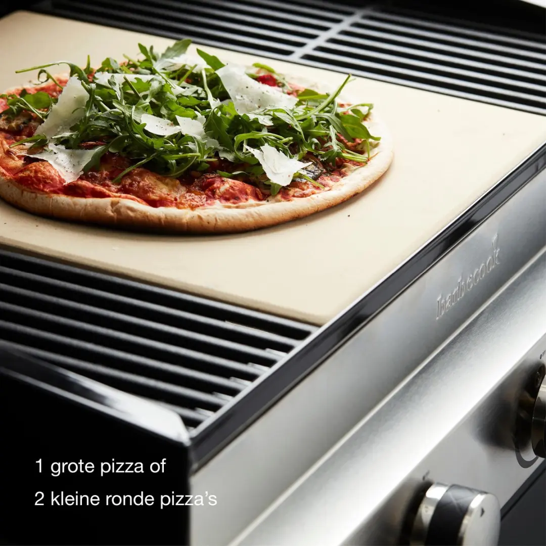 Barbecook BBQ Pizzaplaat BC-ACC-7127 - 43x35cm - Beige