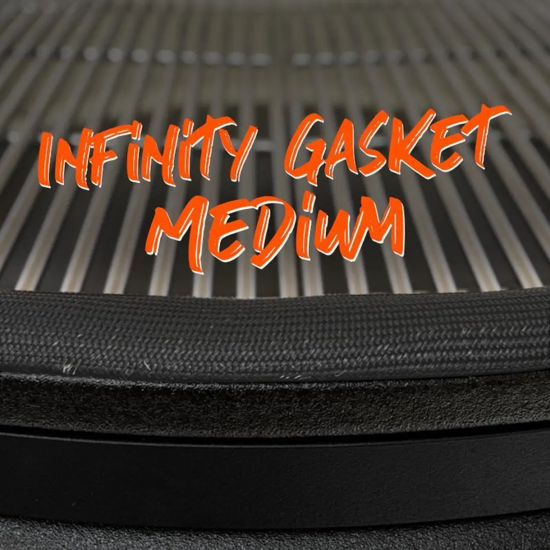 The Bastard Infinity Gasket Medium - Fiberglas - Zwart