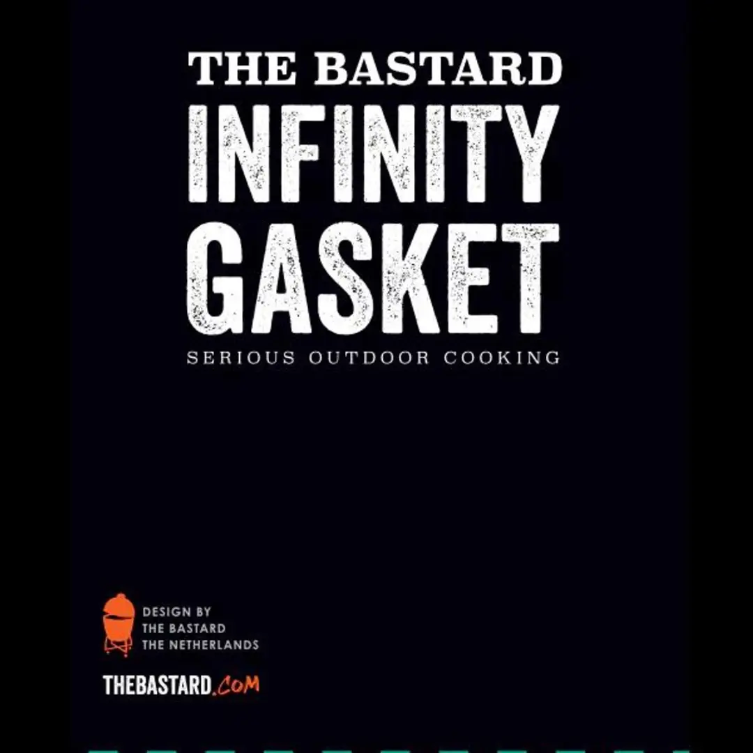 The Bastard Infinity Gasket Medium - Fiberglas - Zwart