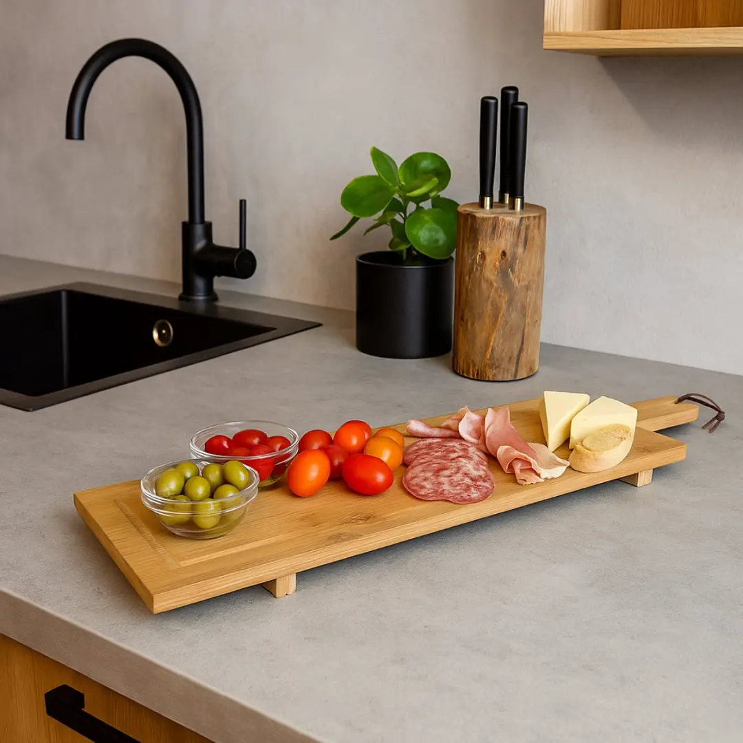 Cookinglife Serveerplank Bamboe XL - 88x26cm