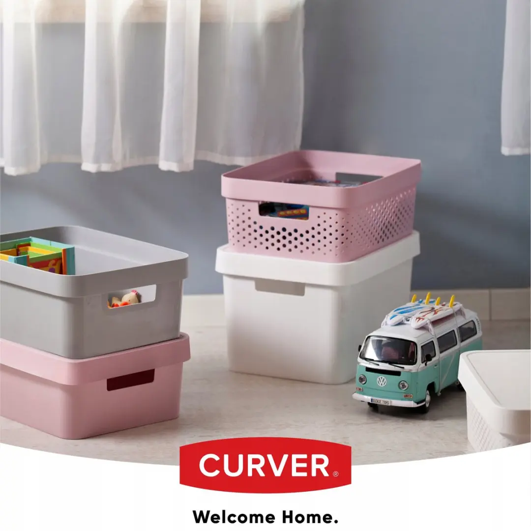 Curver Infinity Opbergbox 11L - Wit