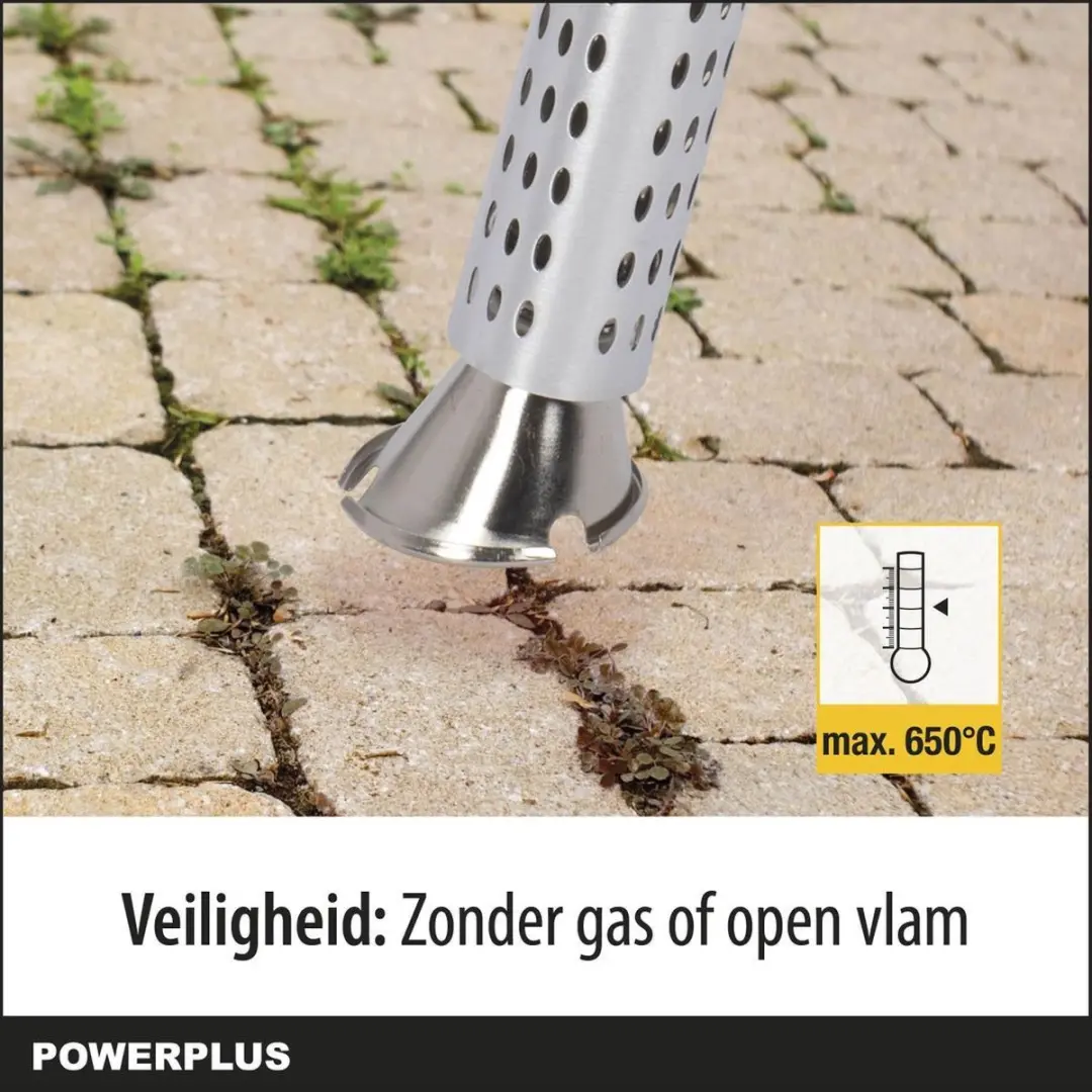 Powerplus Elektrische Onkruidverwijderaar 2000W - 115cm - afbeelding 3 van 6
