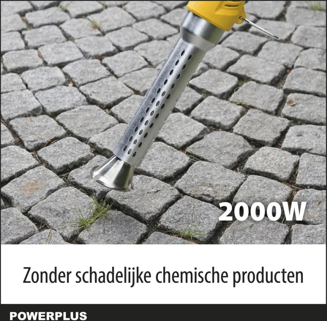 Powerplus Elektrische Onkruidverwijderaar 2000W - 115cm - afbeelding 5 van 6