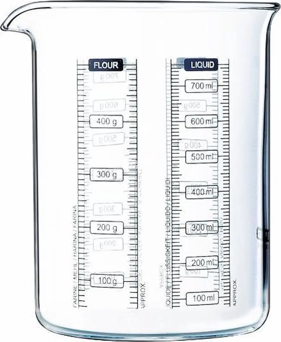 PYREX Classic Prepware Maatglas 0,5L - Transparant - afbeelding 6 van 6
