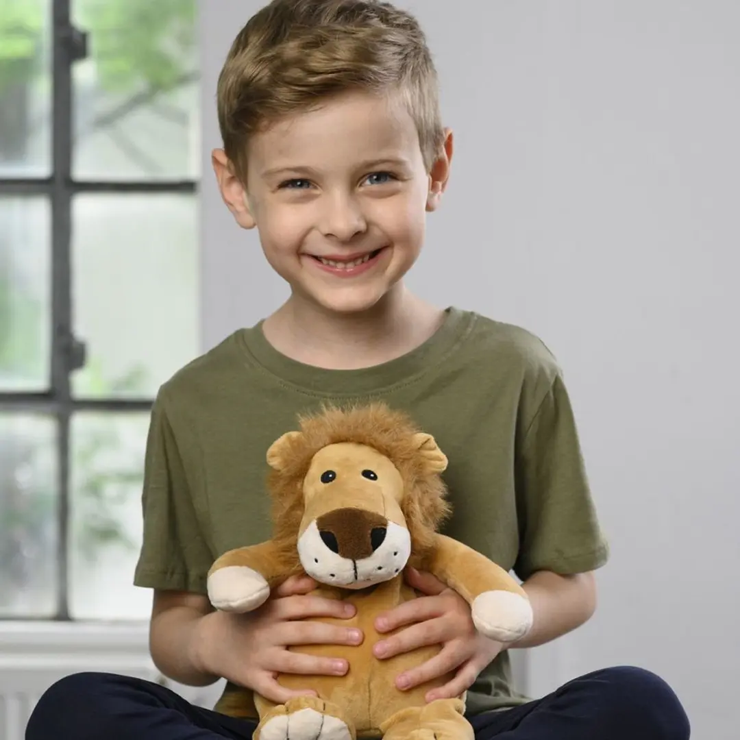 Warmies Leeuw Knuffel - Beige