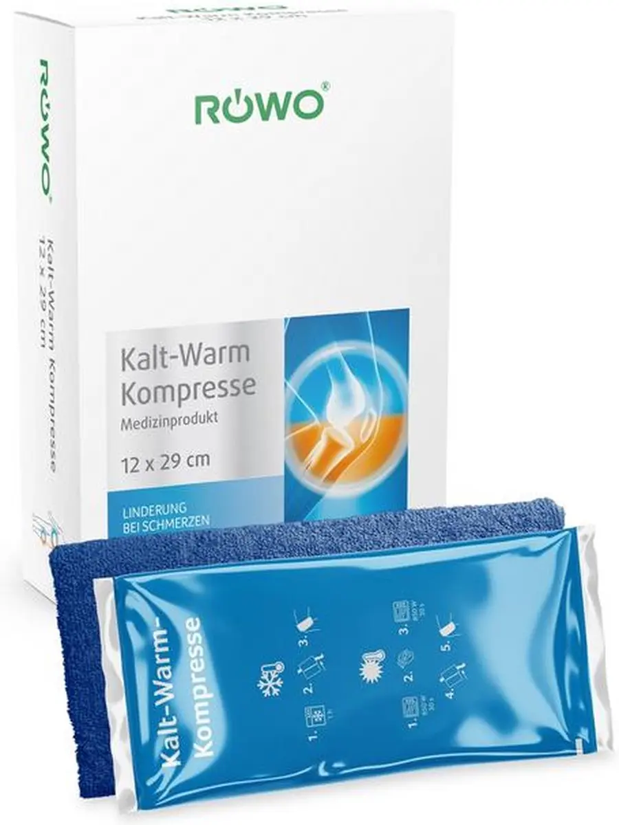 Röwo Cold-Hot Pack 12x29cm - Blauw