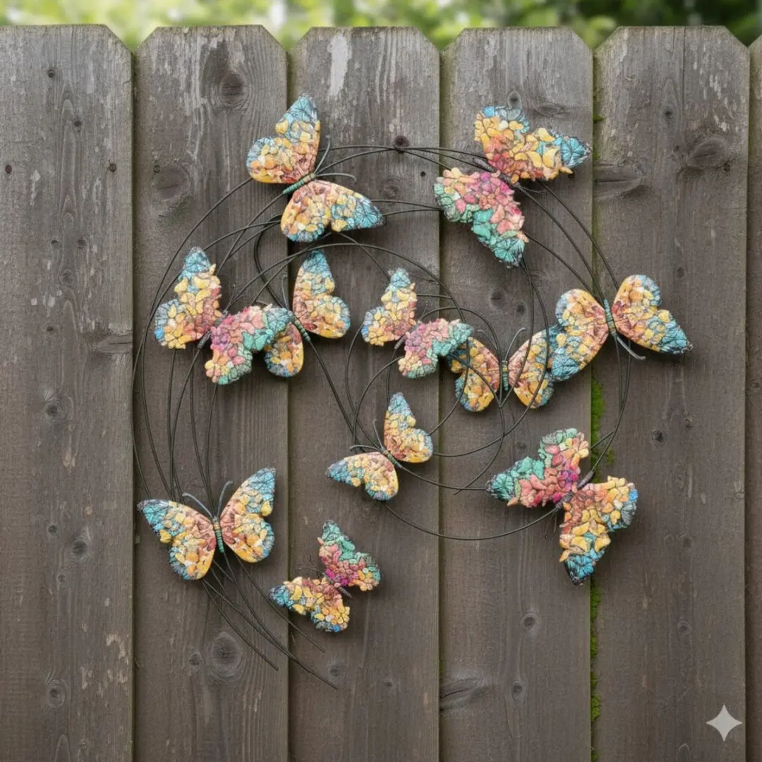 Anna's Collection Tuindecoratie Vlinders 3D