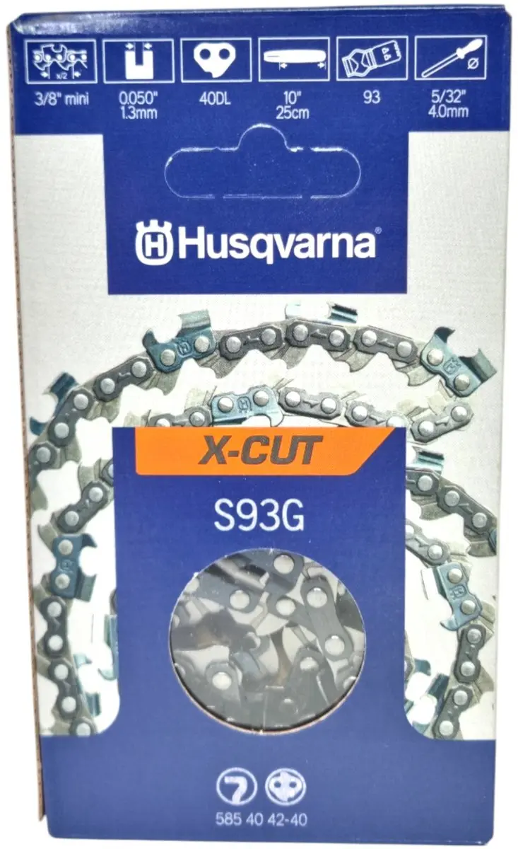 Husqvarna S93G Zaagketting - 40 Schakels