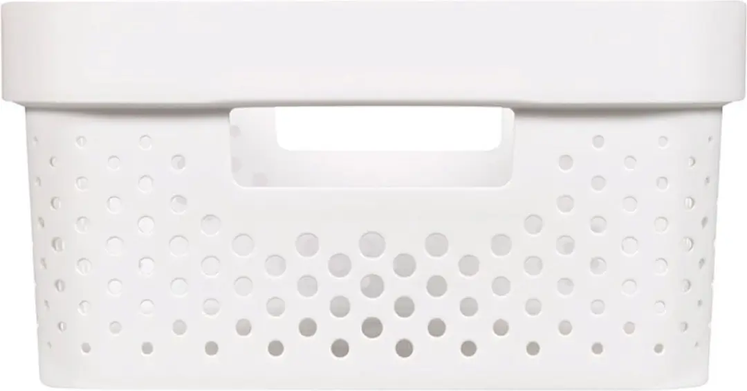 Curver Infinity Recycled Dots Opbergbox 11L - Wit