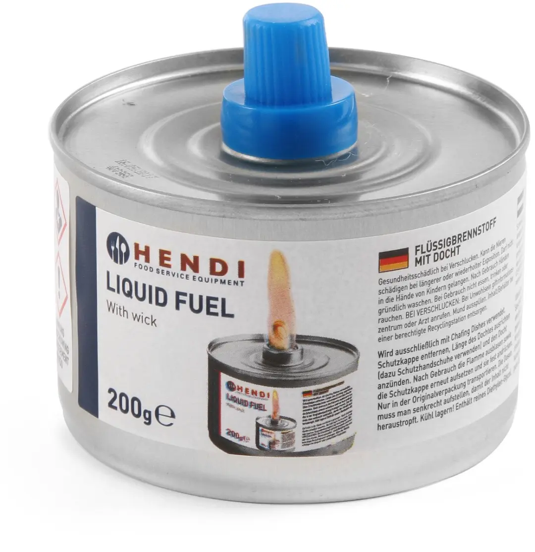 Hendi Voedselverwarmer Brandstofblik 200ml