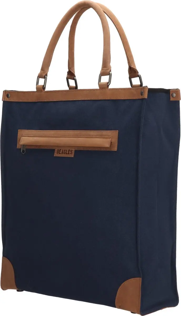 Beagles Shop & Go Boodschappentas - 20L Blauw