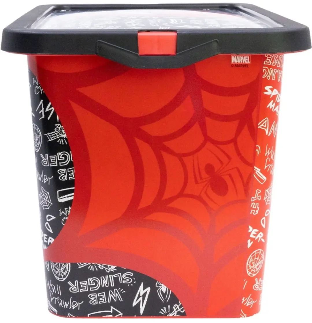 Spider-Man Opbergbox 7L - Rood/Zwart
