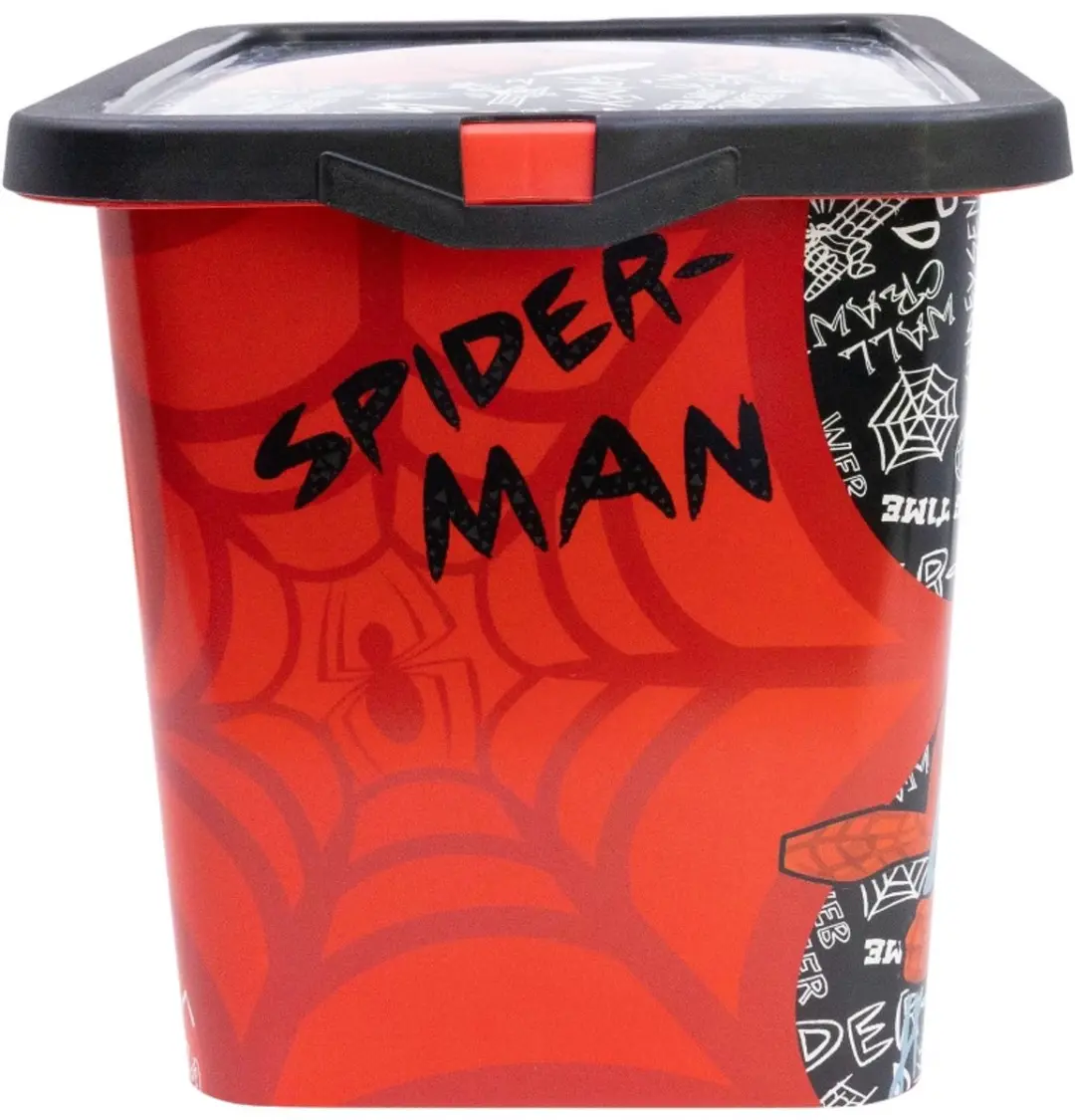 Spider-Man Opbergbox 7L - Rood/Zwart