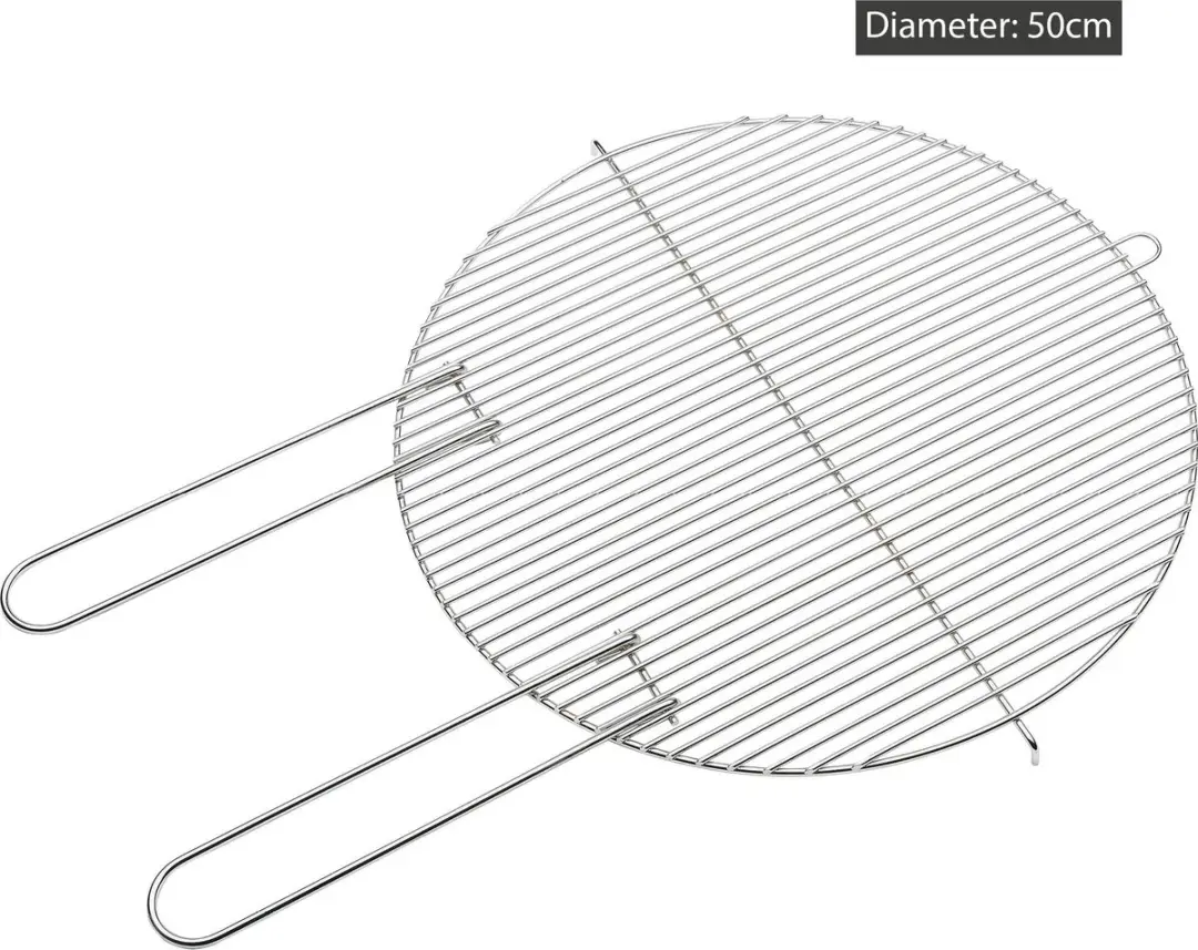 Barbecook BC-ACC-7459 BBQ Rooster Rond 50cm - Chroom - afbeelding 6 van 6