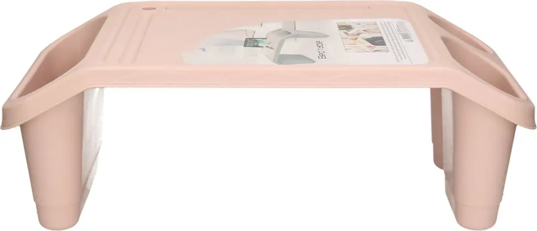 Excellent Houseware Bedtafel Lichtroze - 60x30x21cm