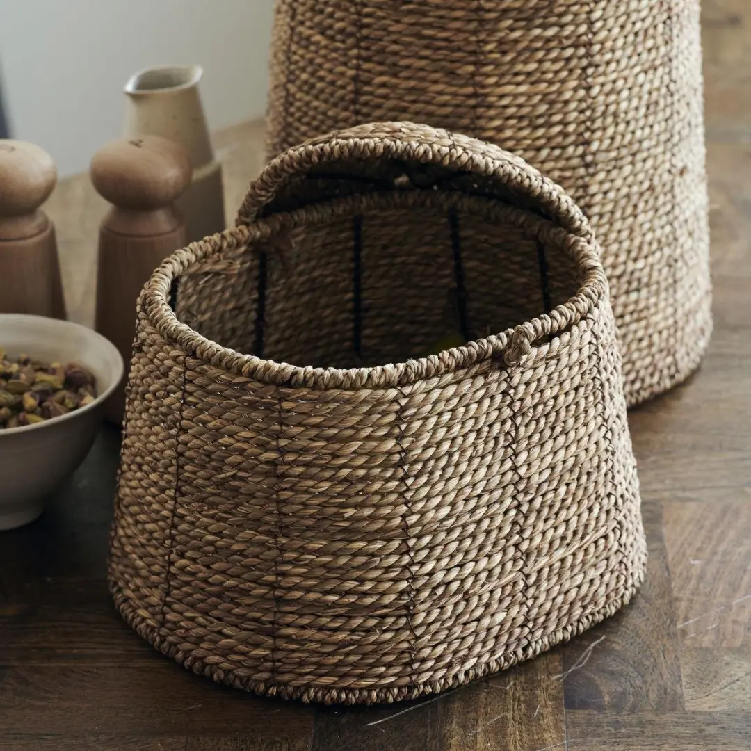 House Doctor Rama Mand met deksel - 25x20x19cm
