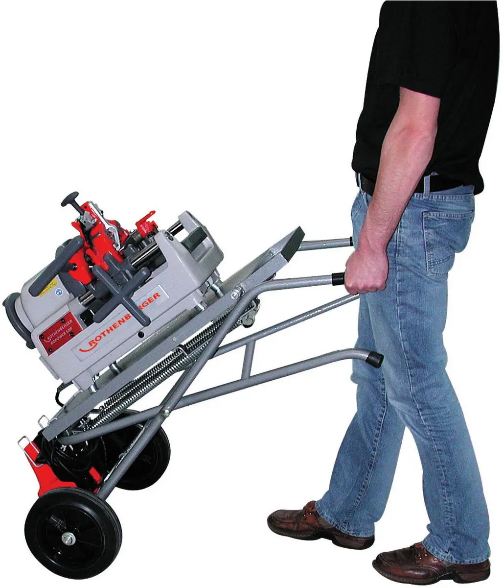 Rothenberger ROPOWER 56051 Onderstel - 2 Wielen - Zwart/Grijs/Rood