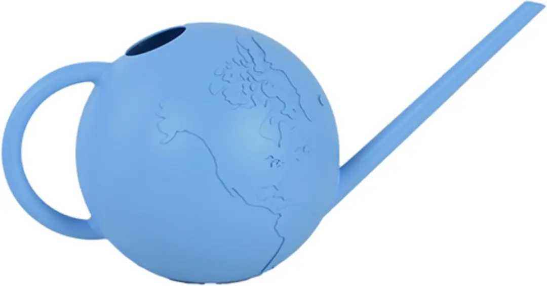 Esschert Design Wereldbolgieter 1,5L - Blauw