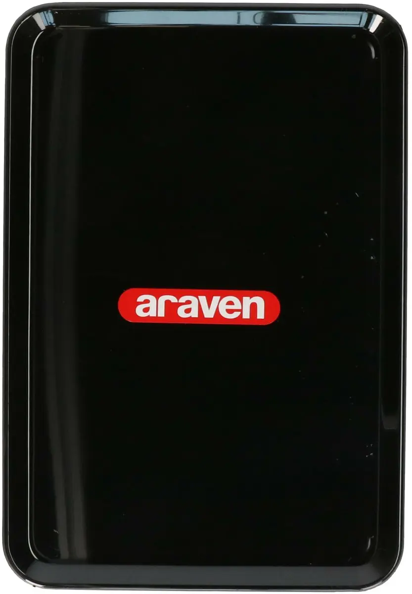 Araven Plat Horeca Dienblad Zwart 28x19cm