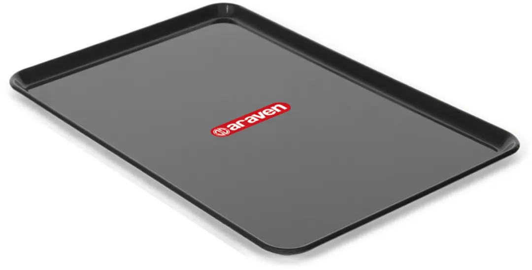 Araven Plat Horeca Dienblad Zwart 28x19cm