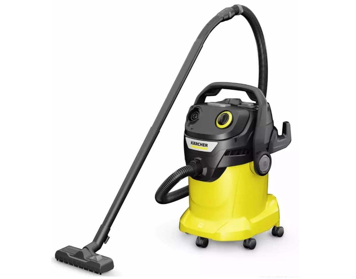 Kärcher KWD5V-25/5/22 Alleszuiger - 1100W - 25L - Zwart/Geel