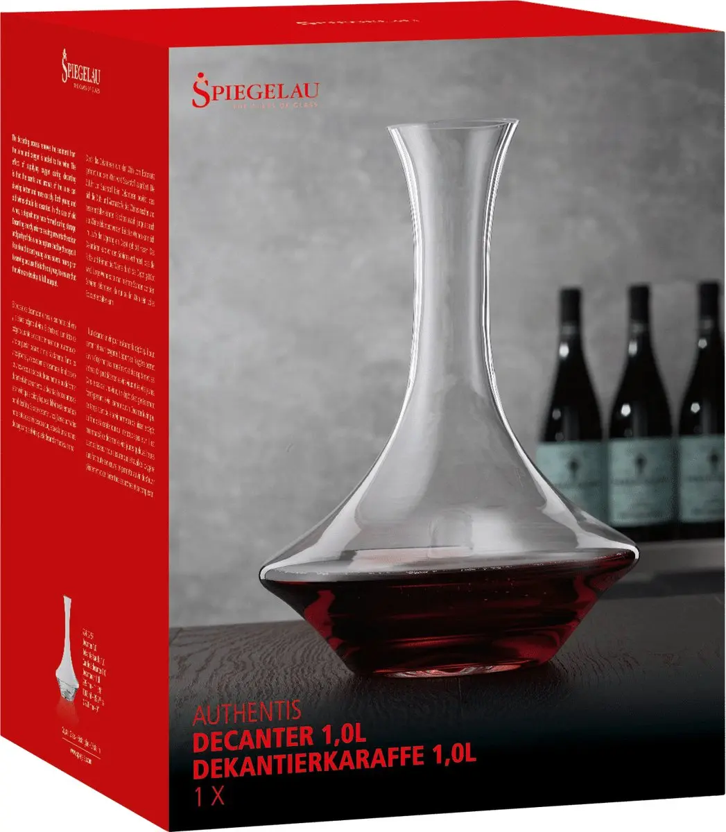 Spiegelau Authentis Decanteerkaraf 1L - Transparant