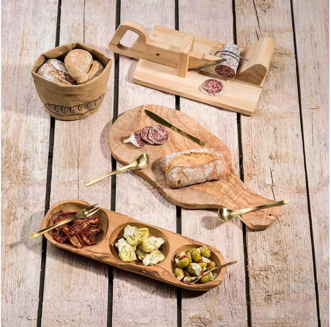 Cosy&Trendy Presenteerplank Olijfhout 23-27cm
