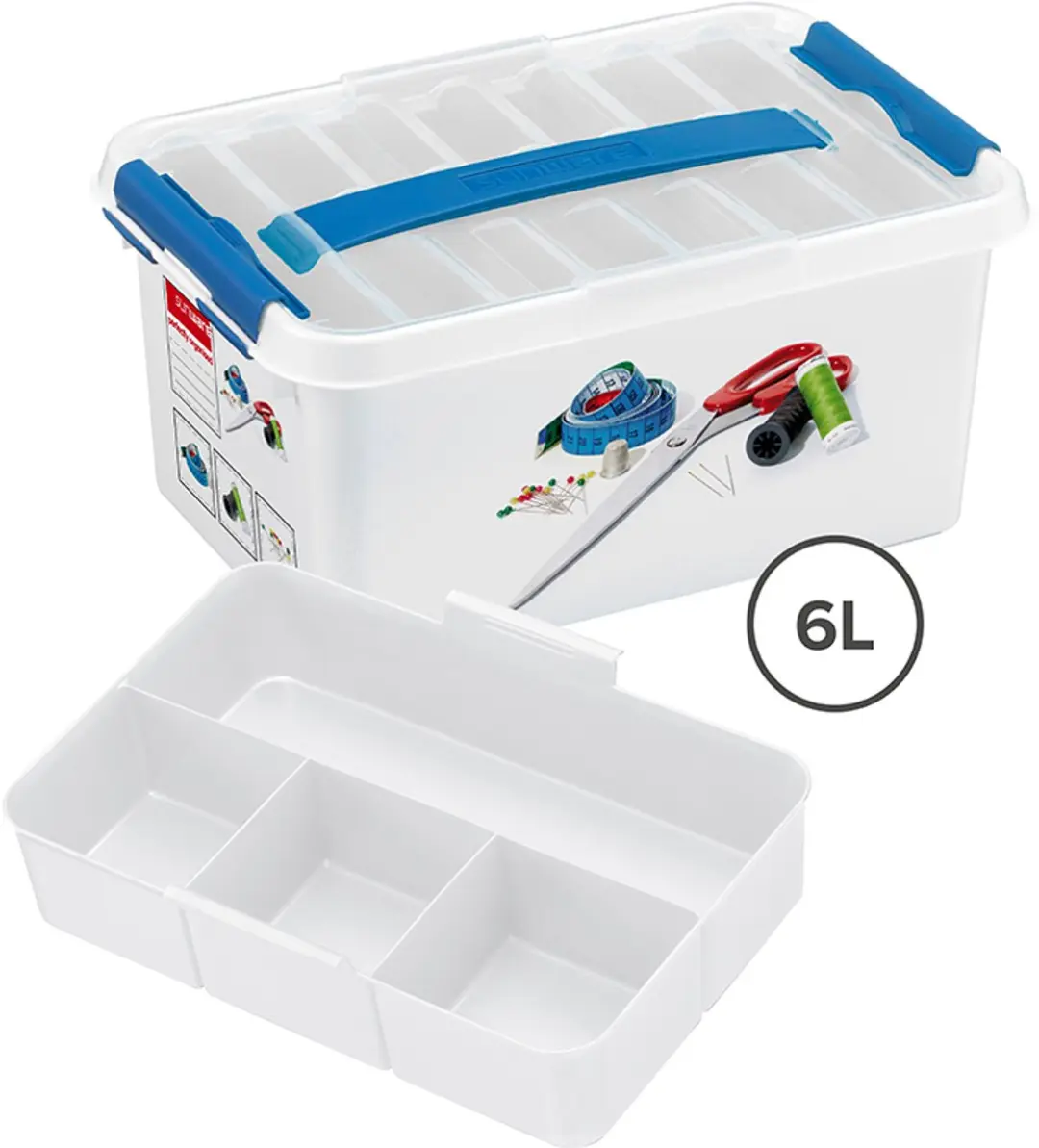 Sunware Q-line Naaidoos 6L Blauw