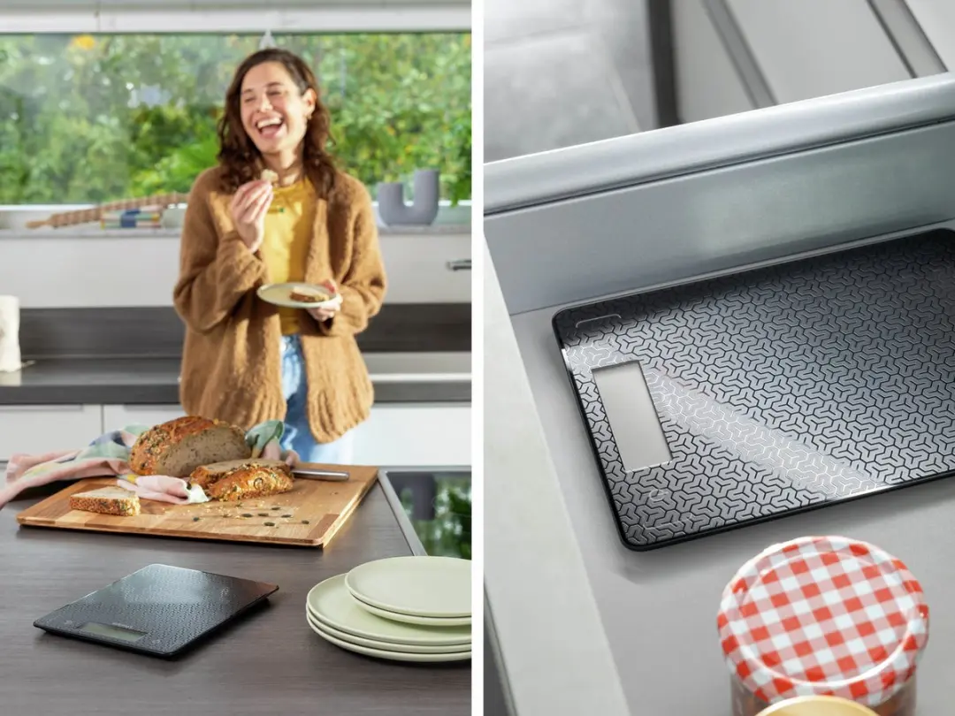 Soehnle Page Comfort Mosaic 61521 Keukenweegschaal - 10 kg - Zwart