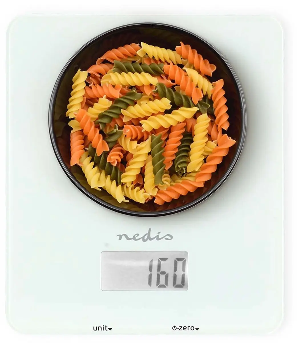 Nedis SmartLife KASC800WTW Keukenweegschaal - Voedingsanalyse - Wit - afbeelding 4 van 6